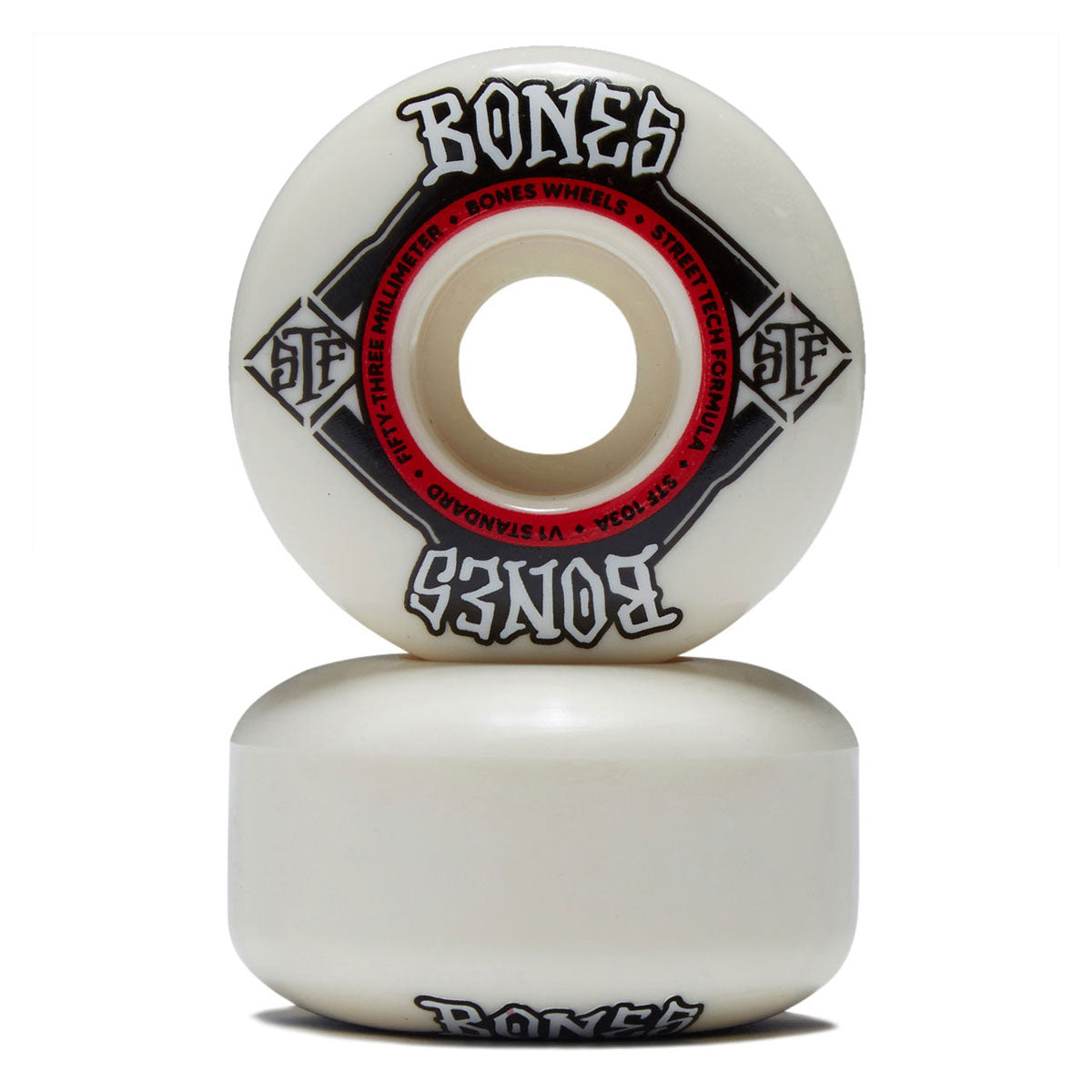 Bones STF Standards 103a V1 Skateboard Wheels - 53mm image 2