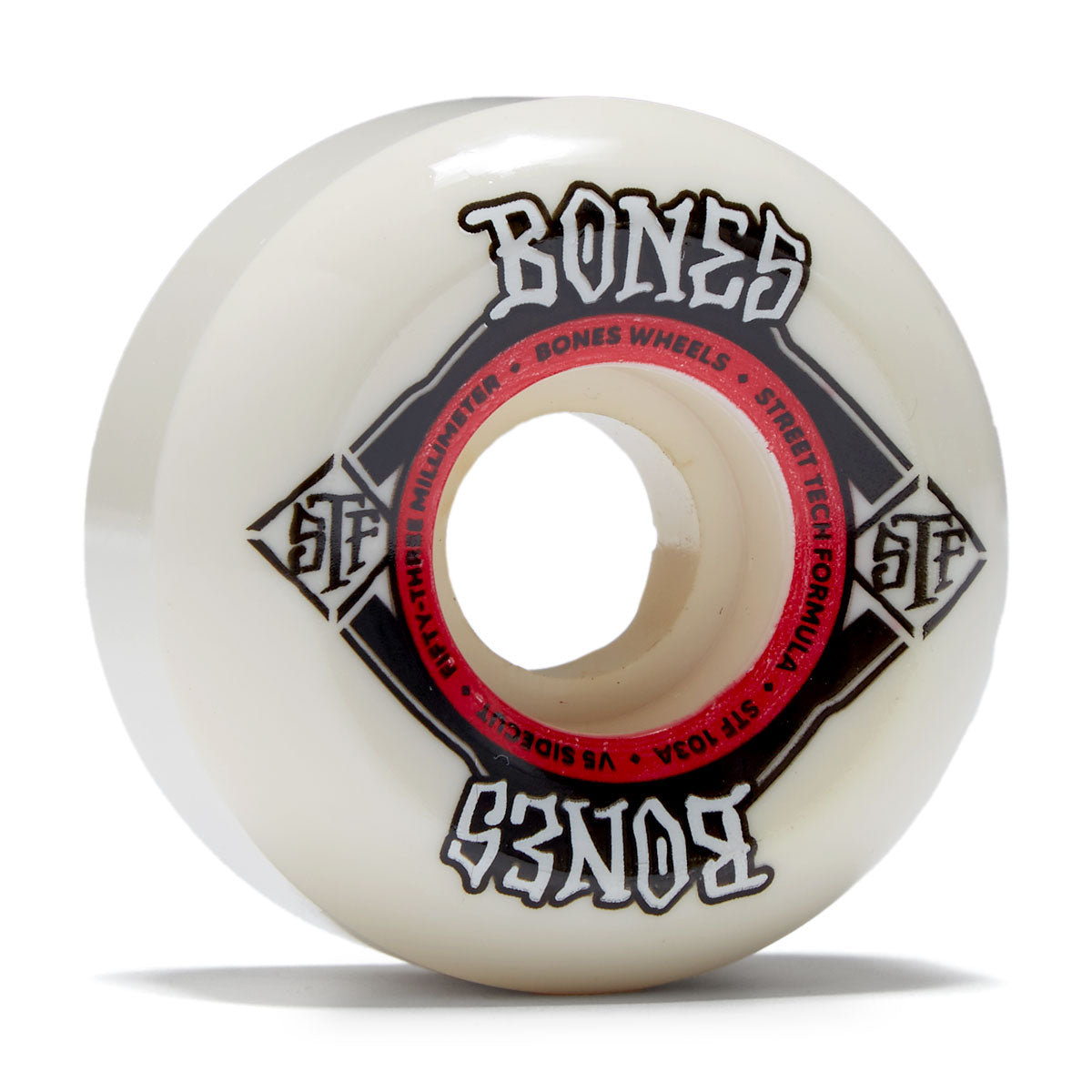 Bones STF Wides 103a V4 Wide Skateboard Wheels - 53mm image 1