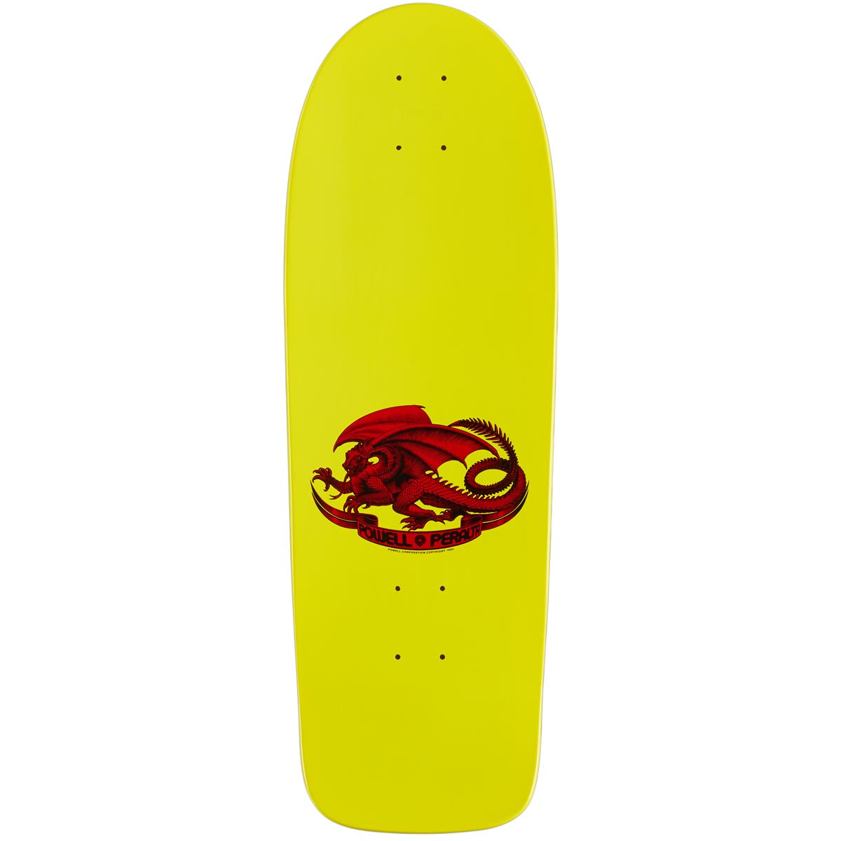 Powell-Peralta Bruce Lee Skull And Numchucks Skateboard Complete - Yellow - 10.00