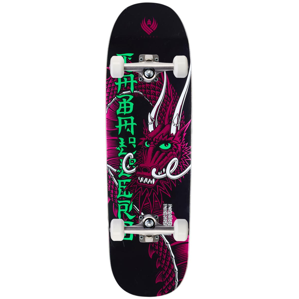 Powell-Peralta Flight Steve Caballero Ban This Skateboard Complete - Pink/Black Foil - 9.26