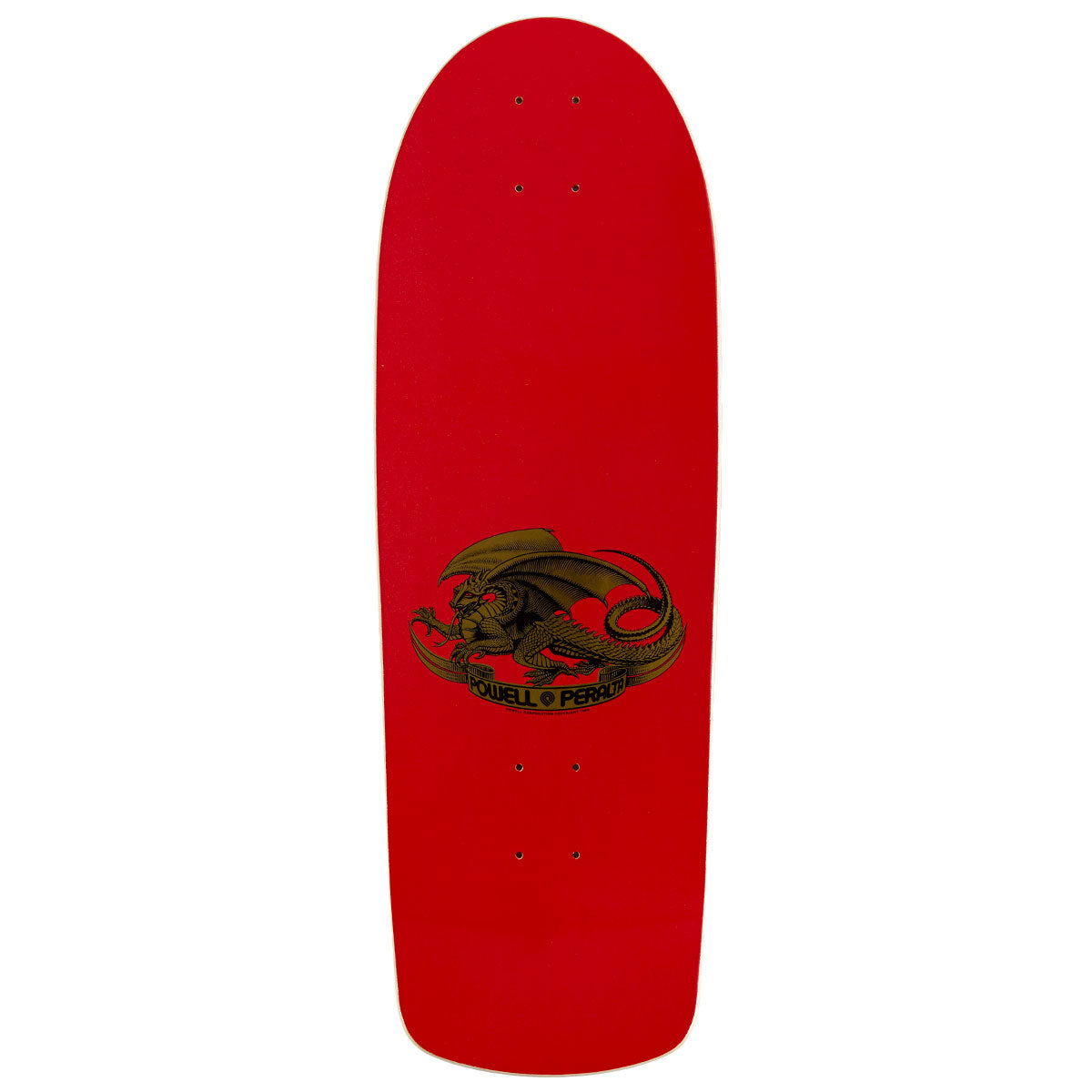 Powell-Peralta Mike McGill McTwist 40th Anniversary Reissue Skateboard Complete - Red/Gold Foil - 10.00