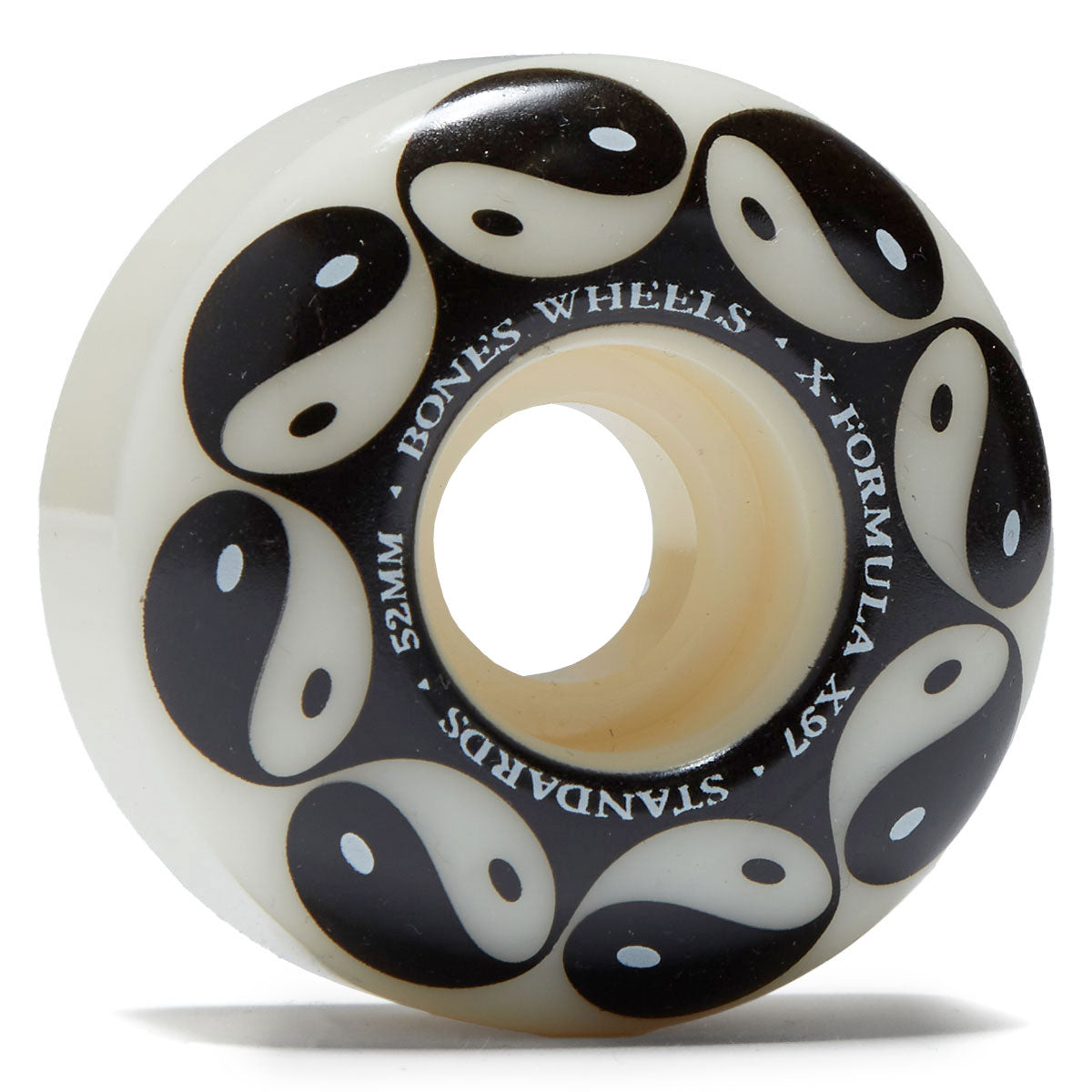Bones X Formula Yin Yang 97a V1 Standard Skateboard Wheels - 52mm image 1