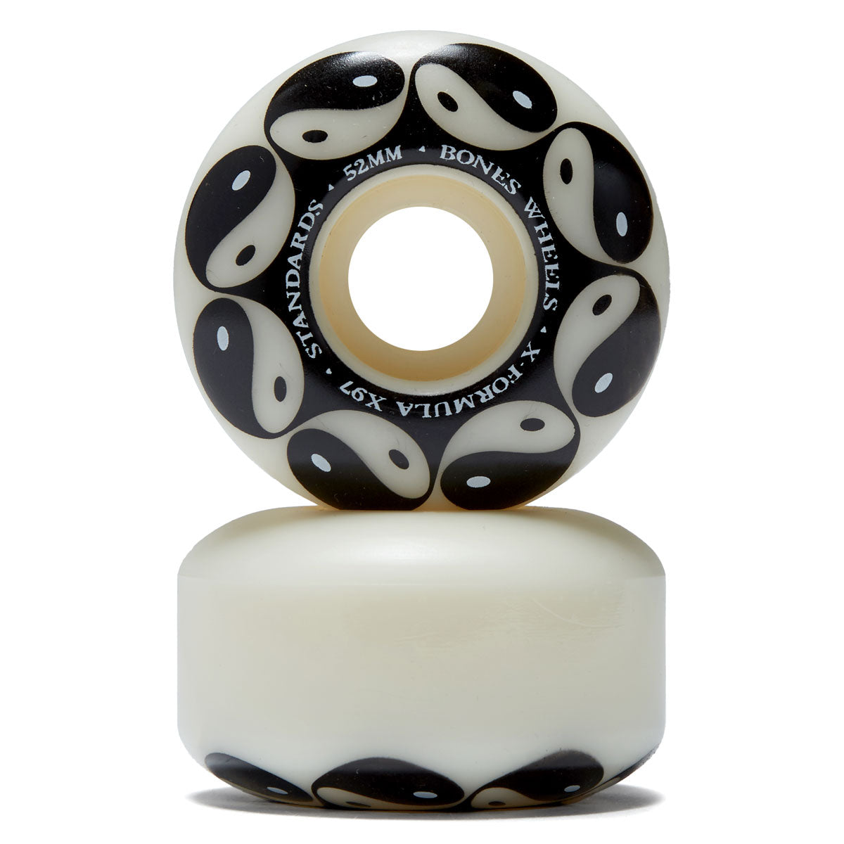Bones X Formula Yin Yang 97a V1 Standard Skateboard Wheels - 52mm image 2
