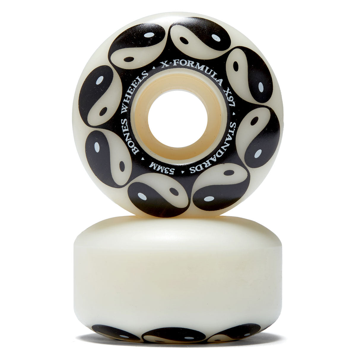 Bones X Formula Yin Yang 97a V1 Standard Skateboard Wheels - 53mm image 2