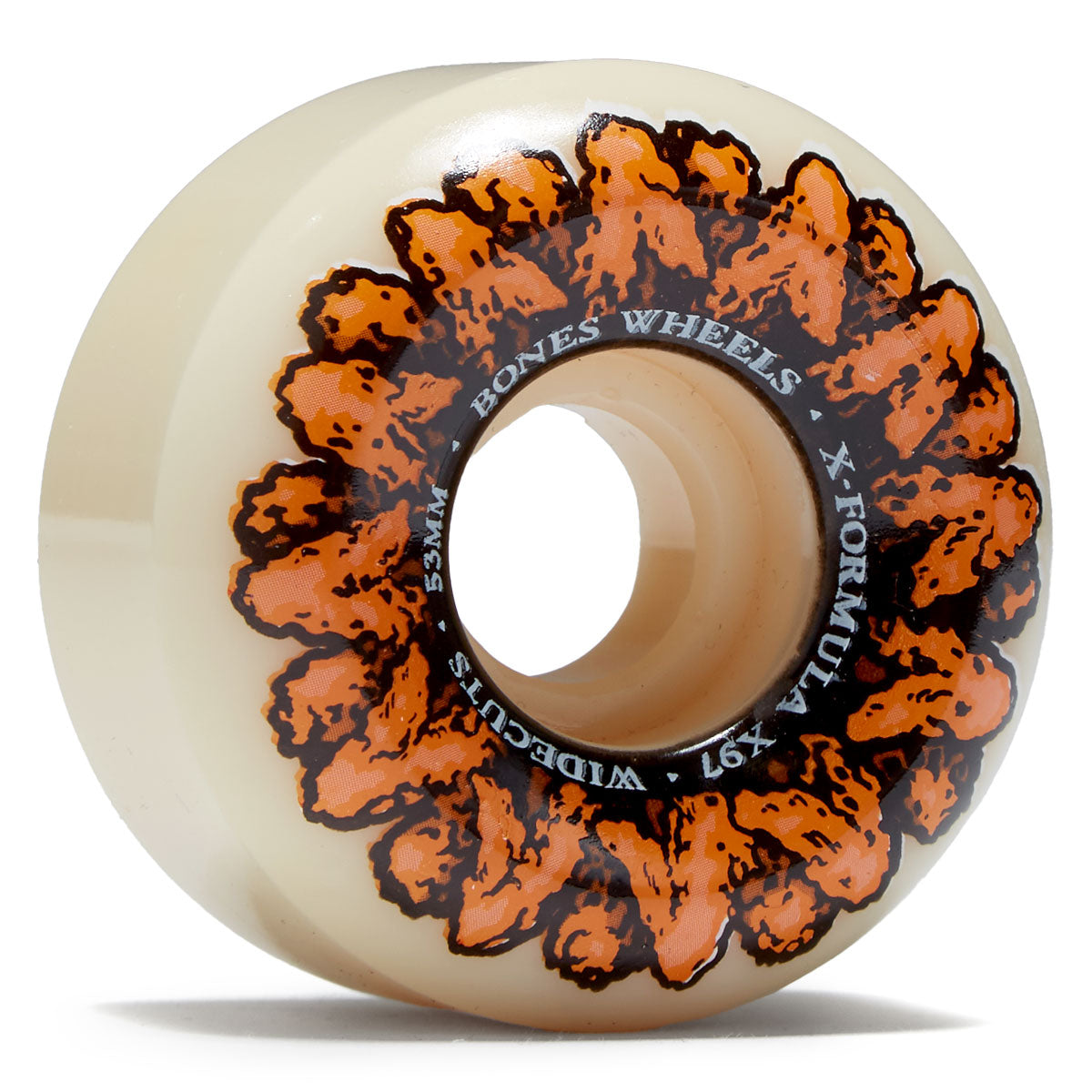 Bones X Formula Wingin It 97a V6 Widecut Skateboard Wheels - 53mm image 1