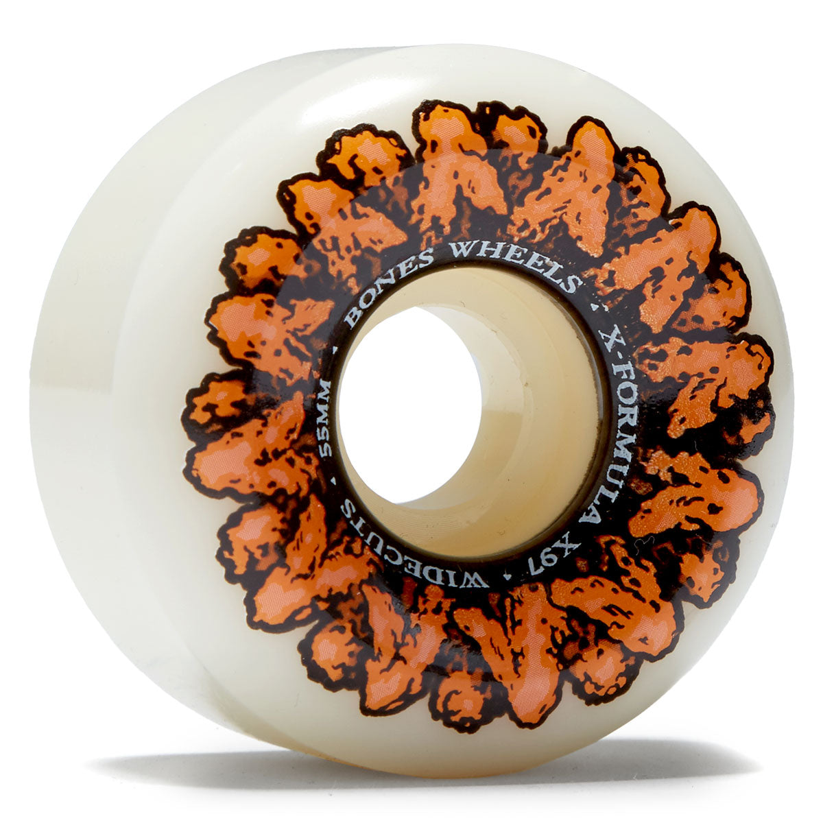 Bones X Formula Wingin It 97a V6 Widecut Skateboard Wheels - 55mm image 1