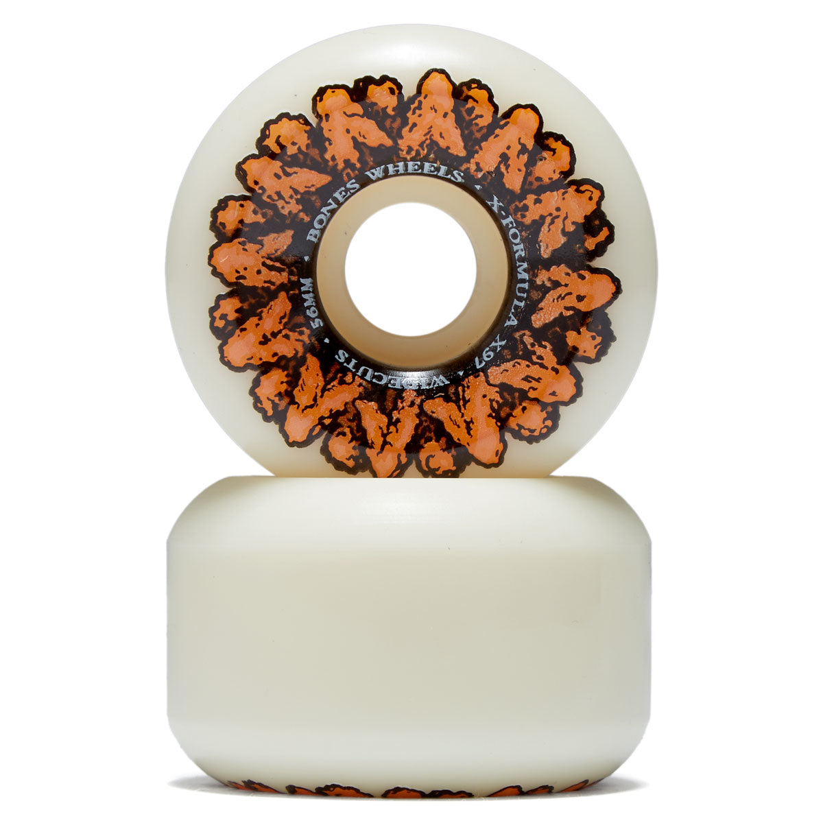 Bones X Formula Wingin It 97a V6 Widecut Skateboard Wheels - 56mm image 2