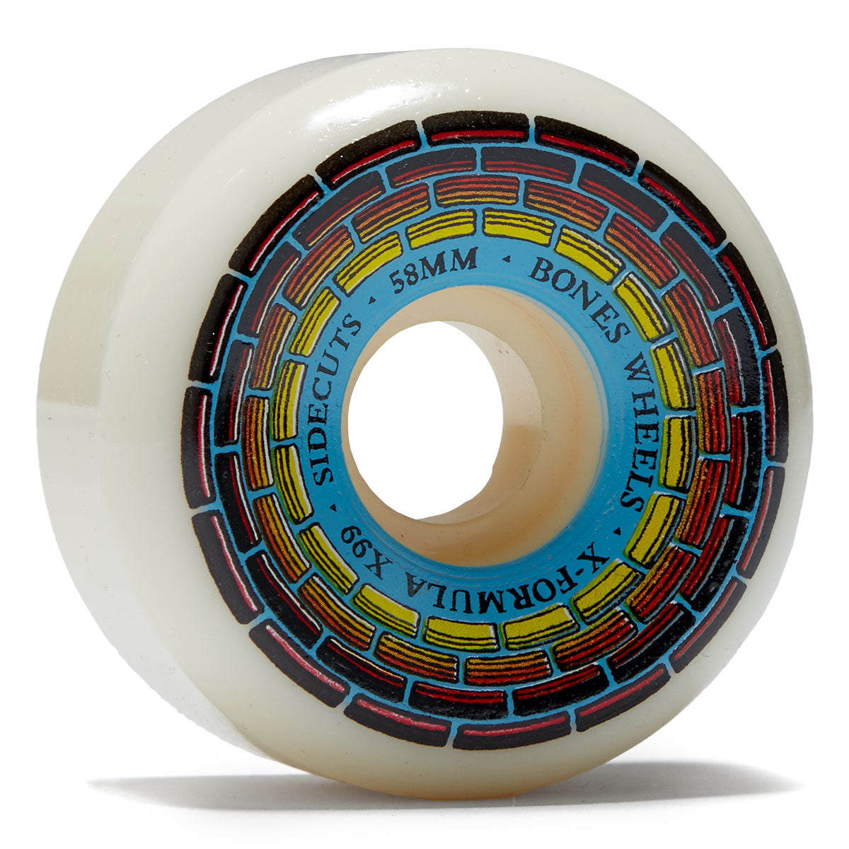 Bones X Formula Wishing Well 99a V5 Sidecut Skateboard Wheels - 58mm image 1