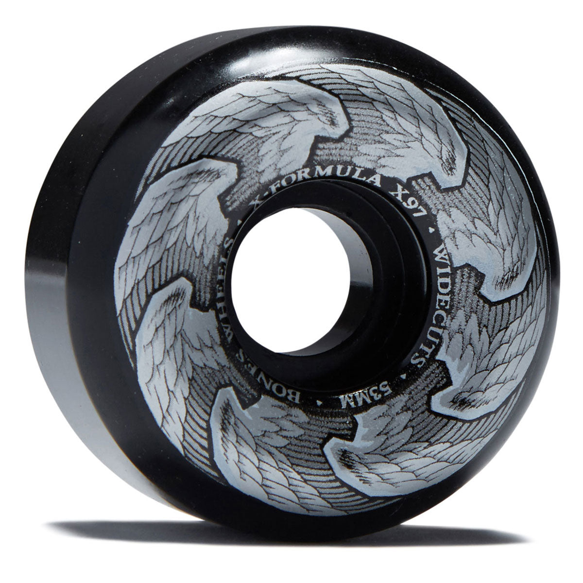 Bones X Formula Death Angels 97a V6 Widecut Skateboard Wheels - 53mm image 1