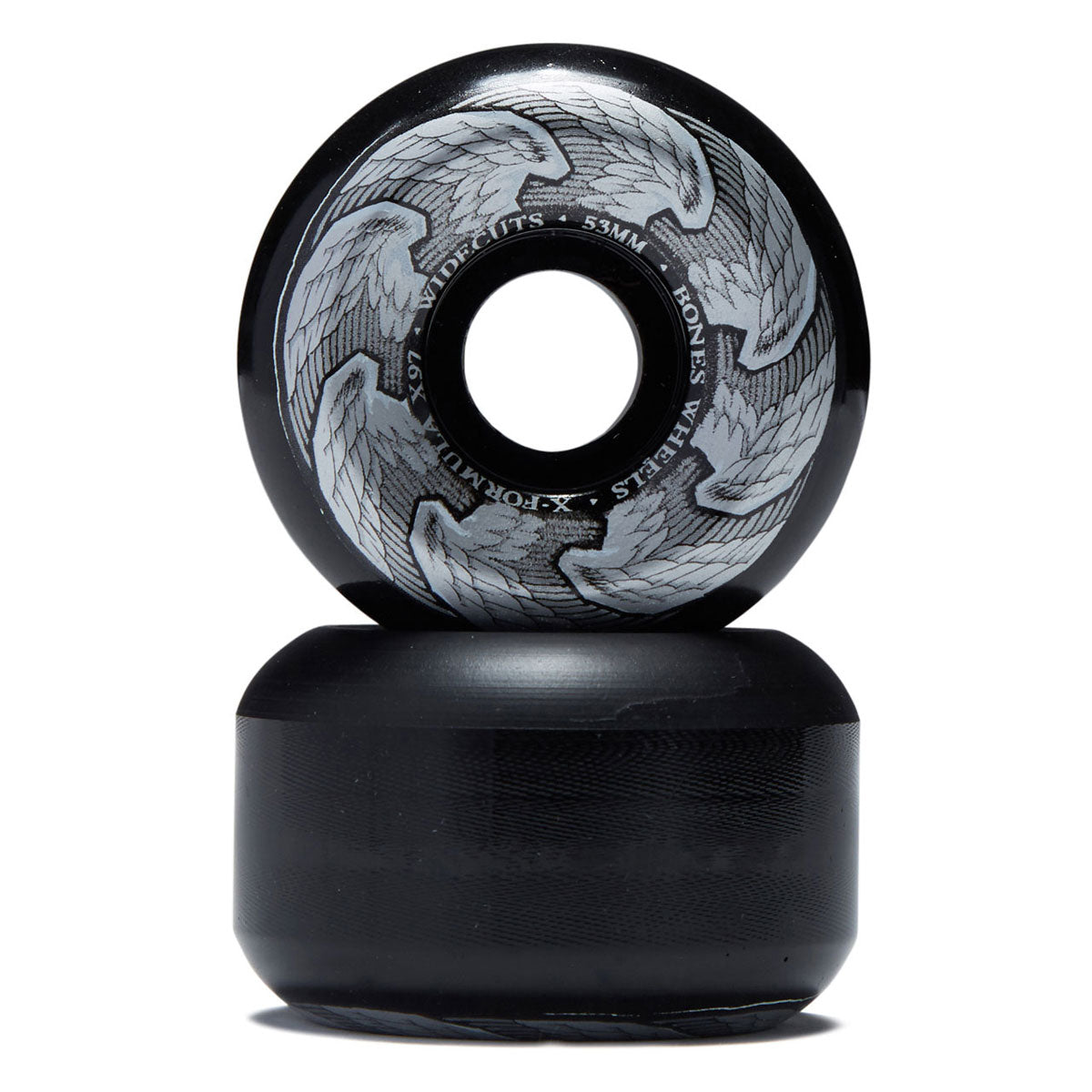 Bones X Formula Death Angels 97a V6 Widecut Skateboard Wheels - 53mm image 2