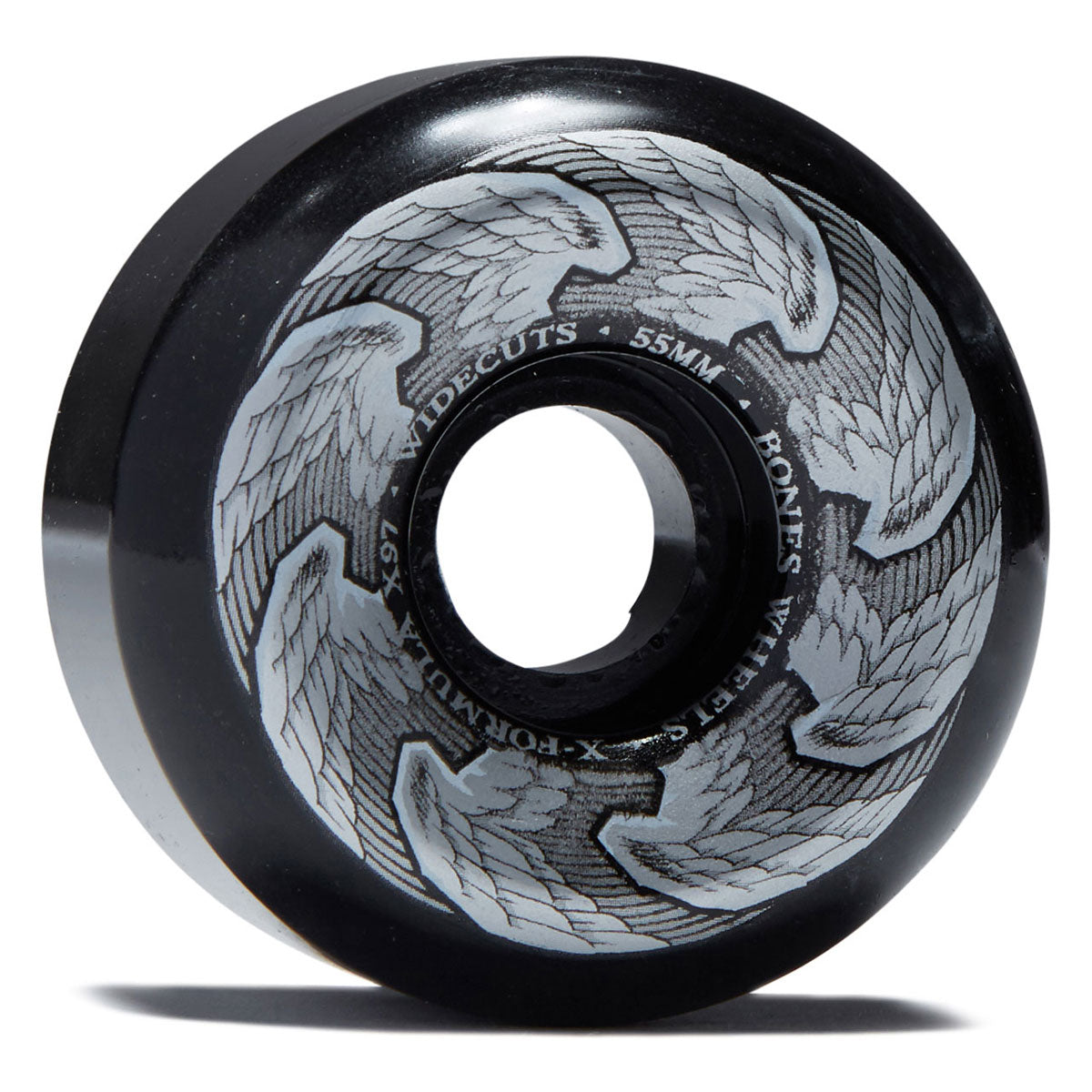 Bones X Formula Death Angels 97a V6 Widecut Skateboard Wheels - 55mm image 1