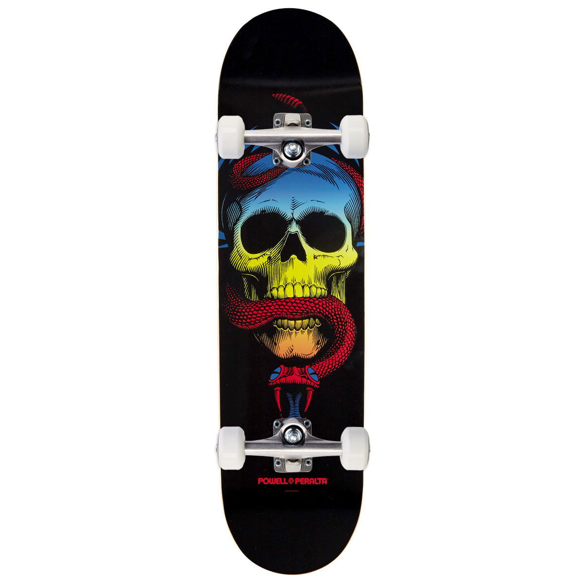 Mike McGill Skull And Snake Skateboard Complete - Yellow Fade - 8.00