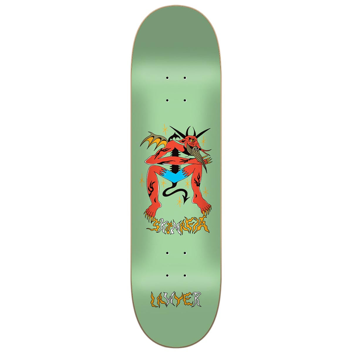 Sk8 Mafia Scale Lawyer Skateboard Deck - 8.30