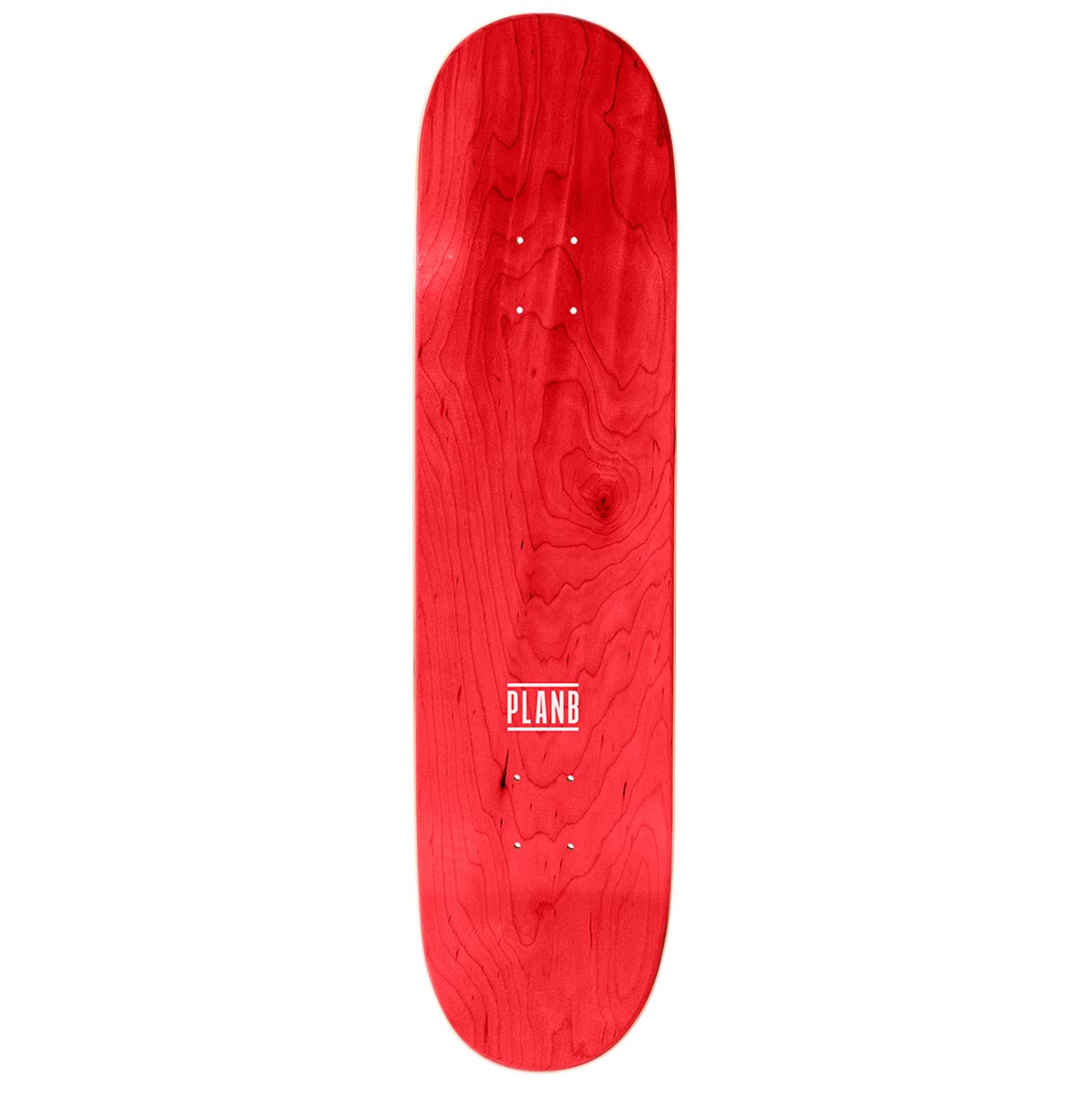 Plan B OG Metallic Skateboard Deck - Blue/Red - 8.25