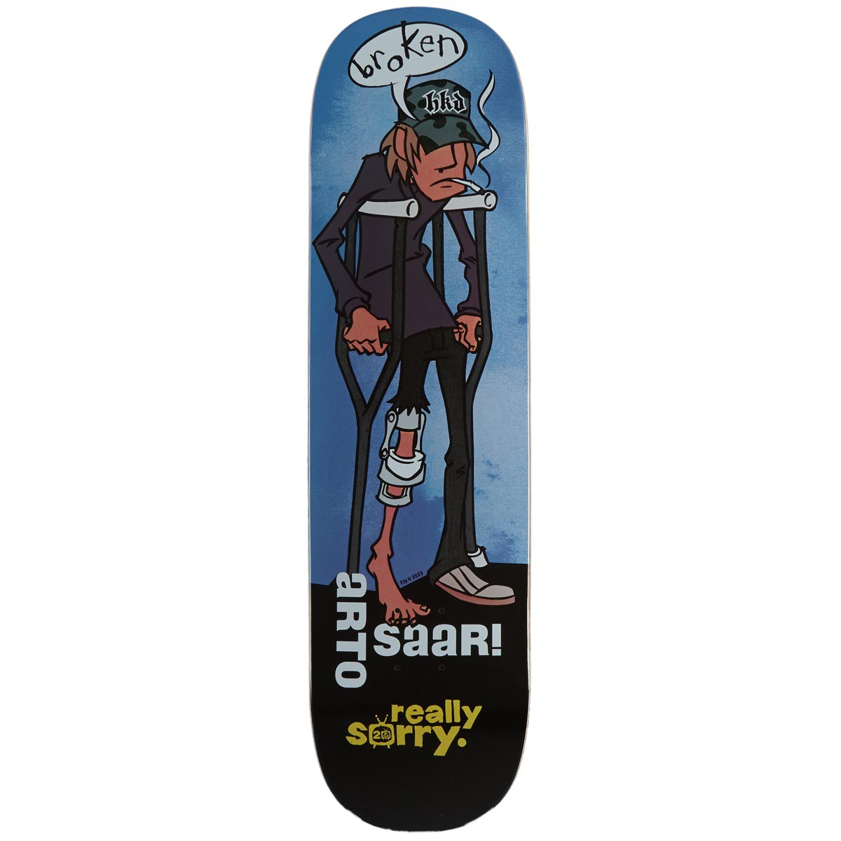 Flip Saari Really Sorry 20th Anniversary Skateboard Deck - 8.40