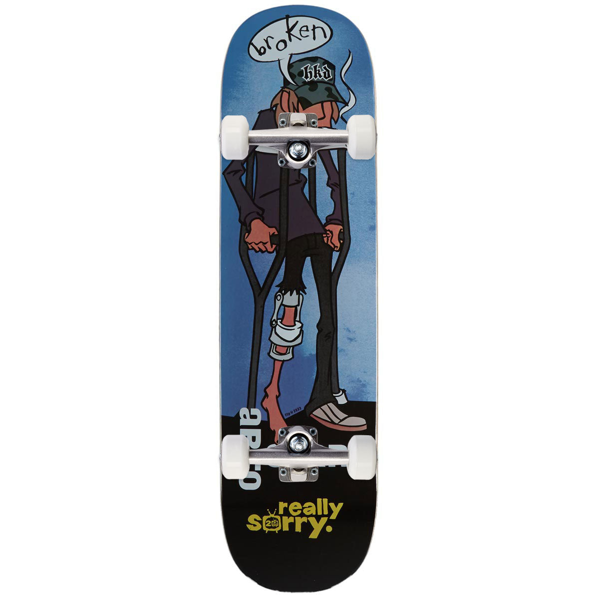 Flip Saari Really Sorry 20th Anniversary Skateboard Complete - 8.40