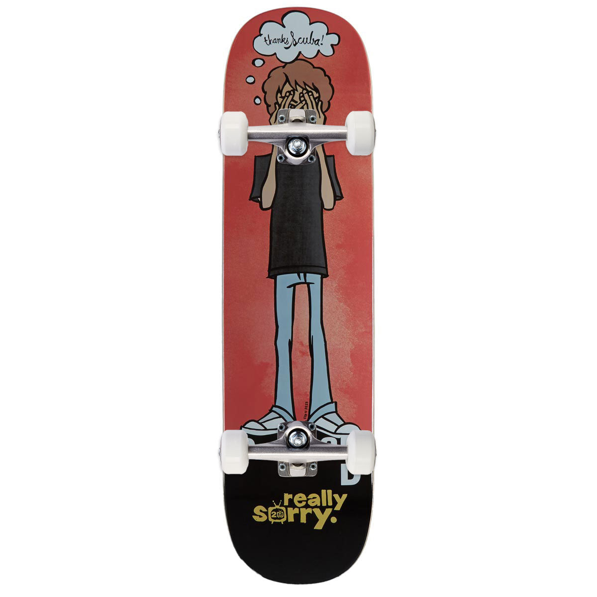 Flip Ladd Really Sorry 20th Anniversary Skateboard Complete - 8.125