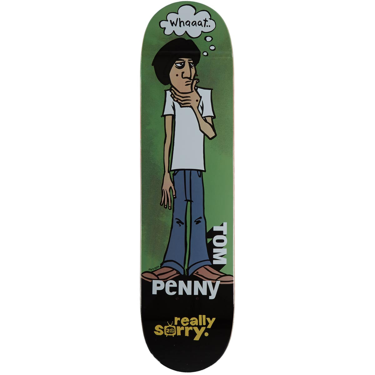 Flip Penny Really Sorry 20th Anniversary Skateboard Deck - 7.75