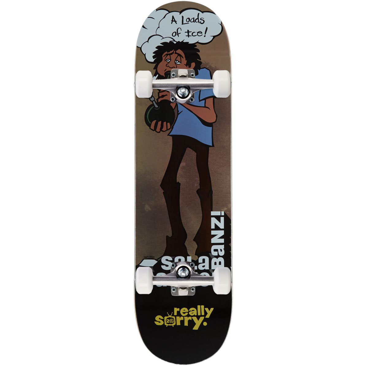 Flip Salabanzi Really Sorry 20th Anniversary Skateboard Complete - 8.375