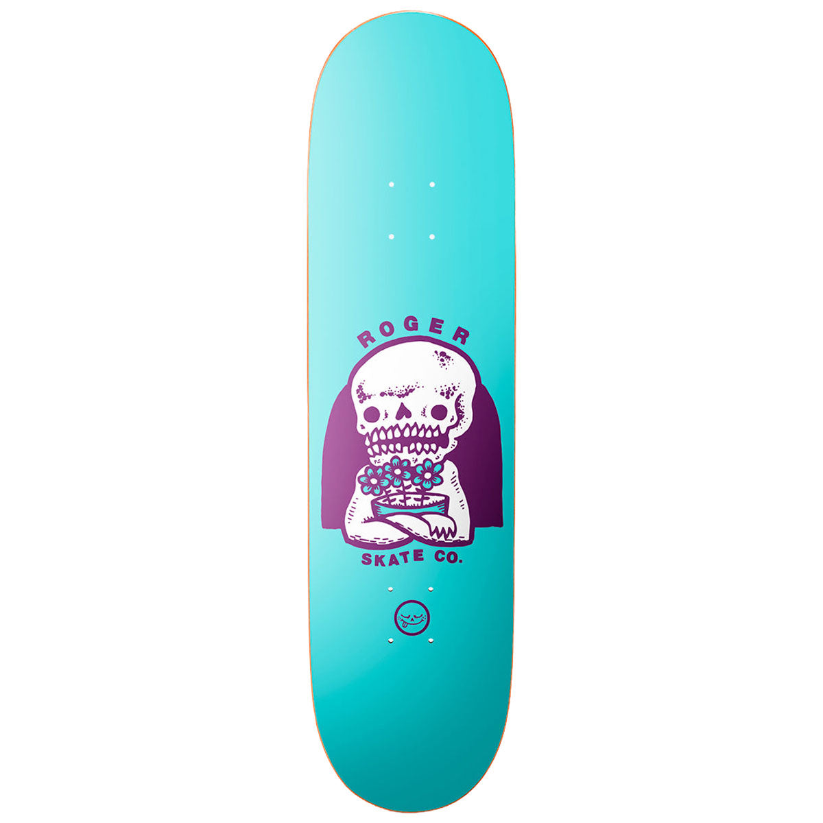 Roger Flowers High Concave Skateboard Deck - 8.00