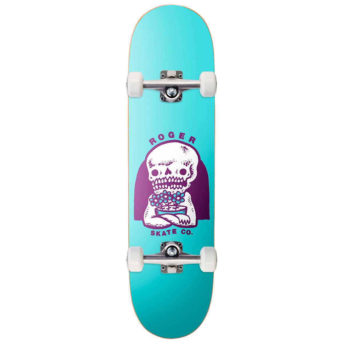 Roger Flowers High Concave Skateboard Complete - 8.00