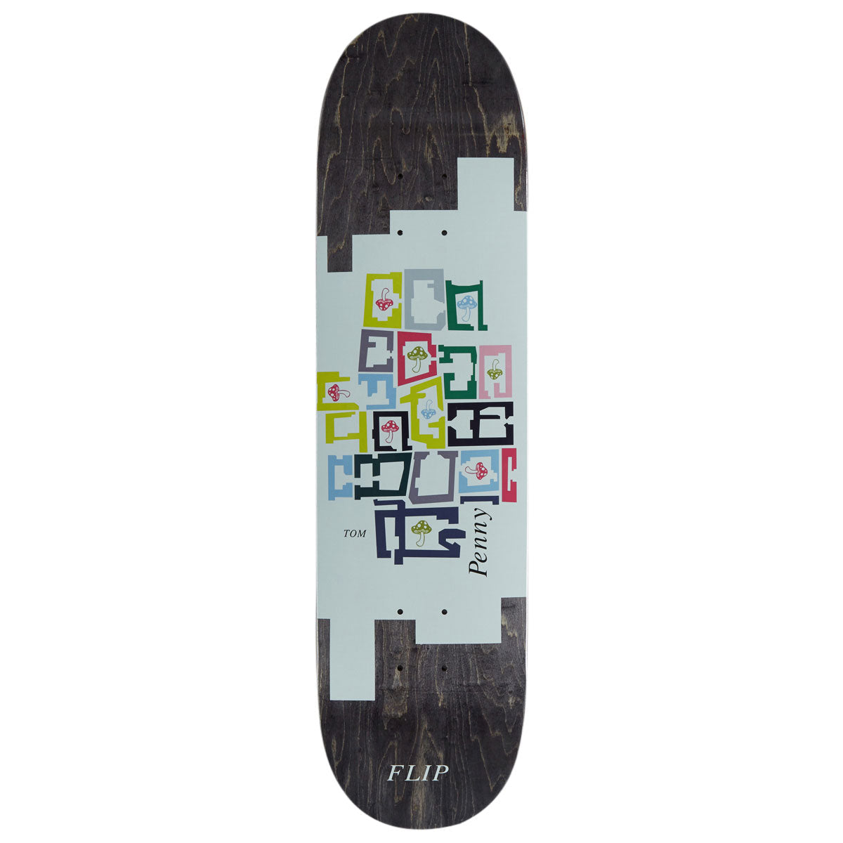 Flip Stenograph Penny Skateboard Deck - 8.00