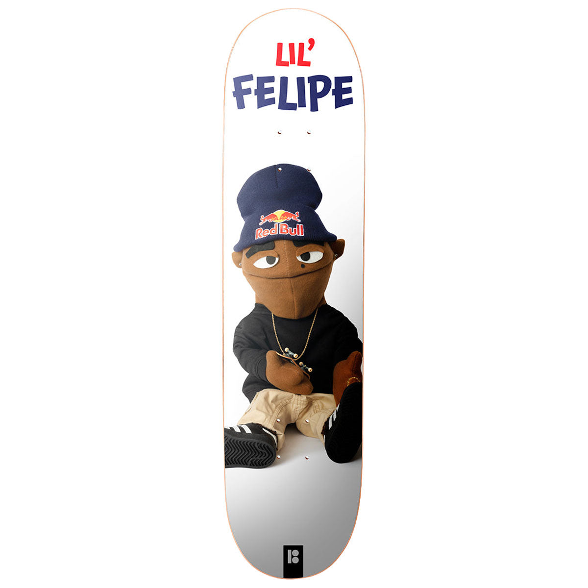 Plan B Lil Buddies Gustavo Skateboard Deck - 8.25
