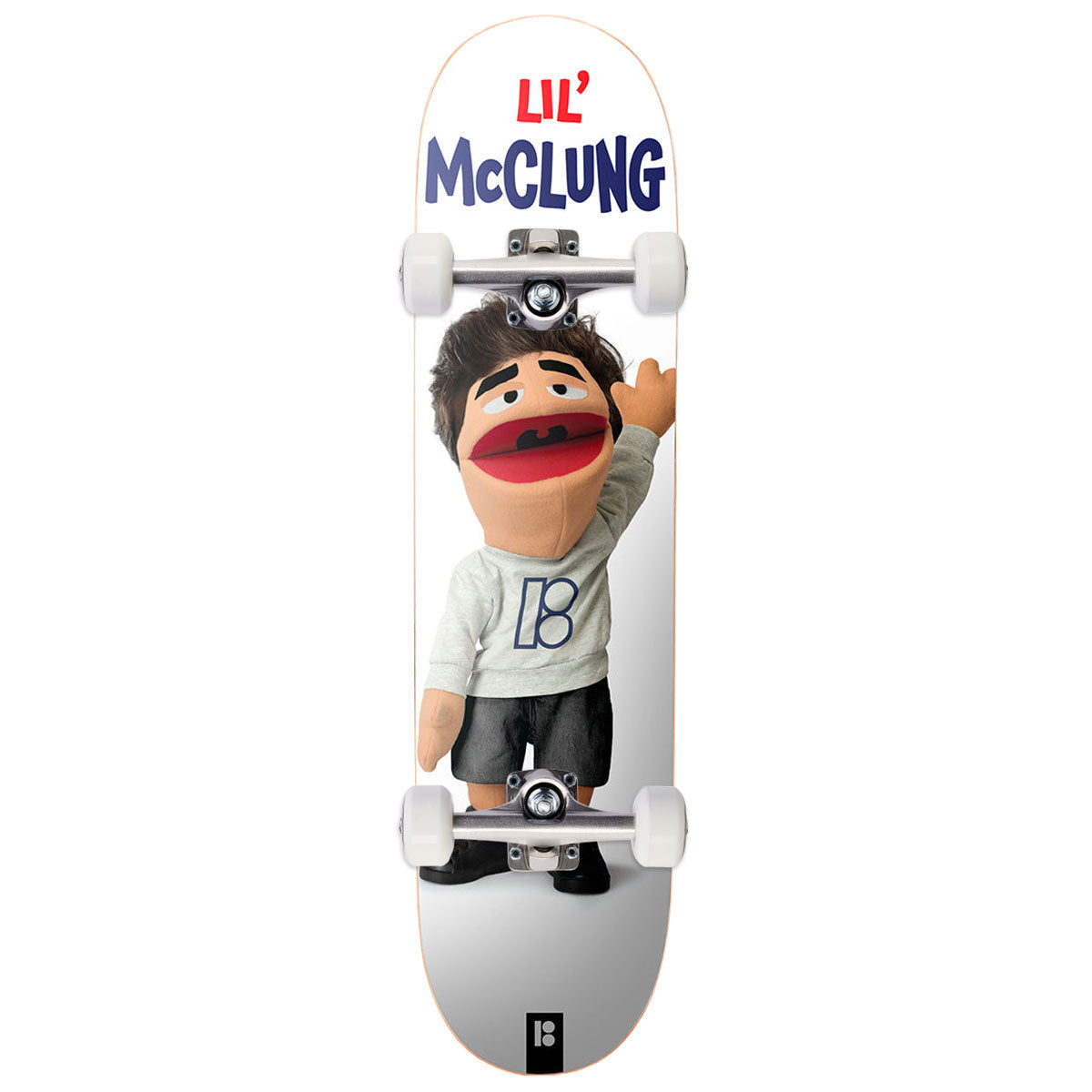 Plan B Lil Buddies McClung Twin Skateboard Complete - 8.25