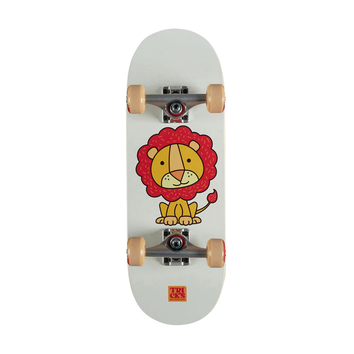 Tricks Lion Cork Top Mini Pre-Built Skateboard Complete - 7.87