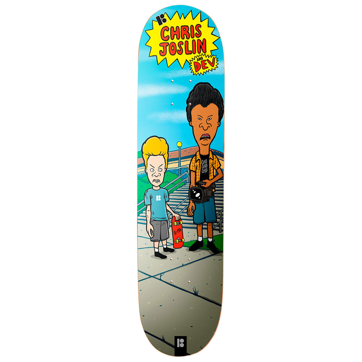Plan B Dev Joslin Twin Skateboard Deck - 8.375