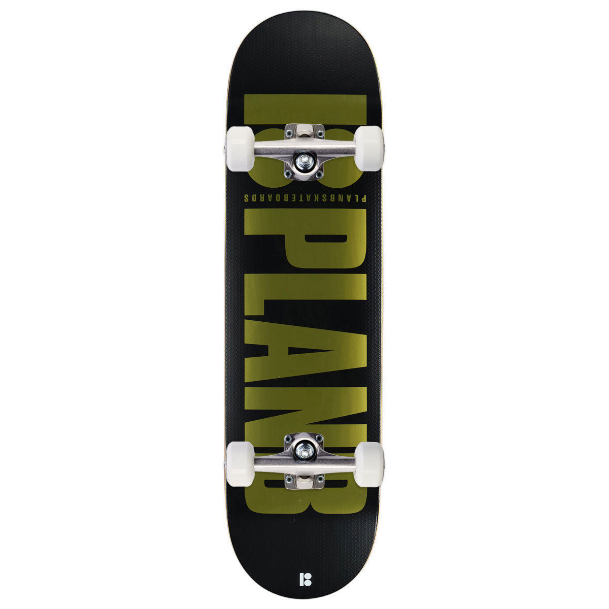 Plan B OG Skateboard Complete - Gold - 8.50