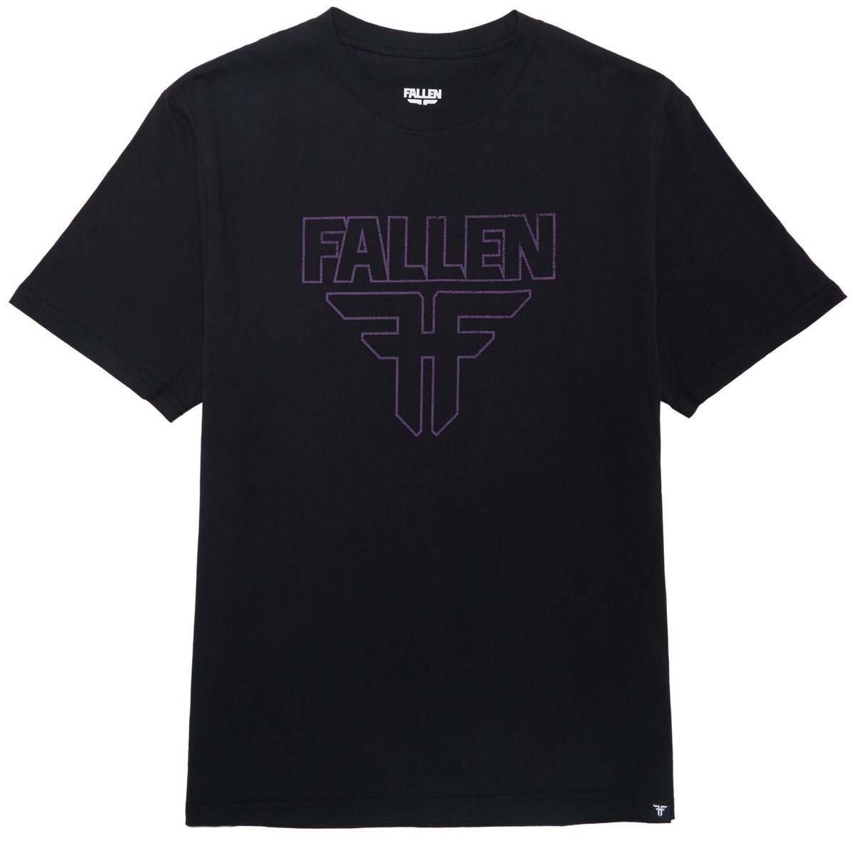 Fallen Insignia T-Shirt - Black/Purple II image 1