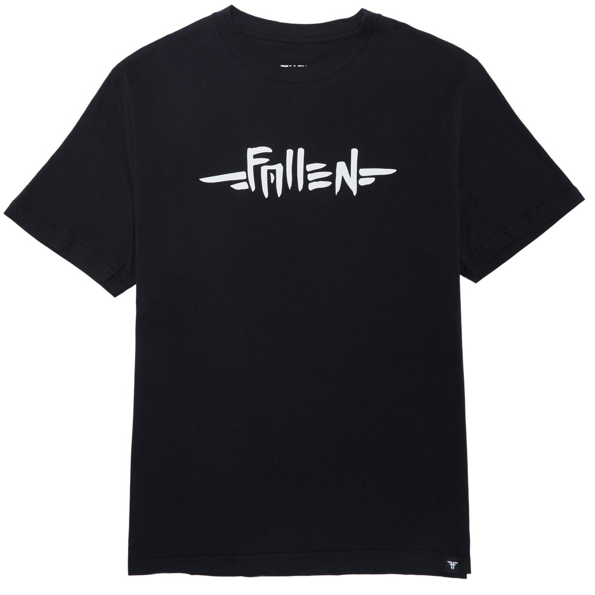 Fallen Grunge T-Shirt - Black/White image 1