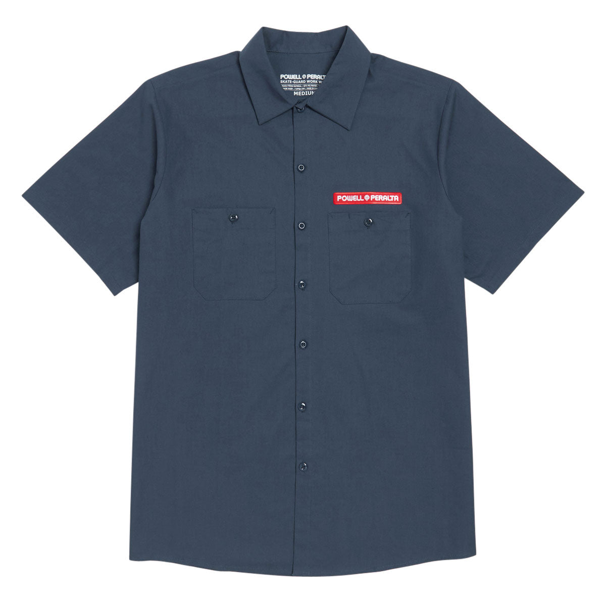 Powell-Peralta Winged Ripper Work Shirt - Navy image 1