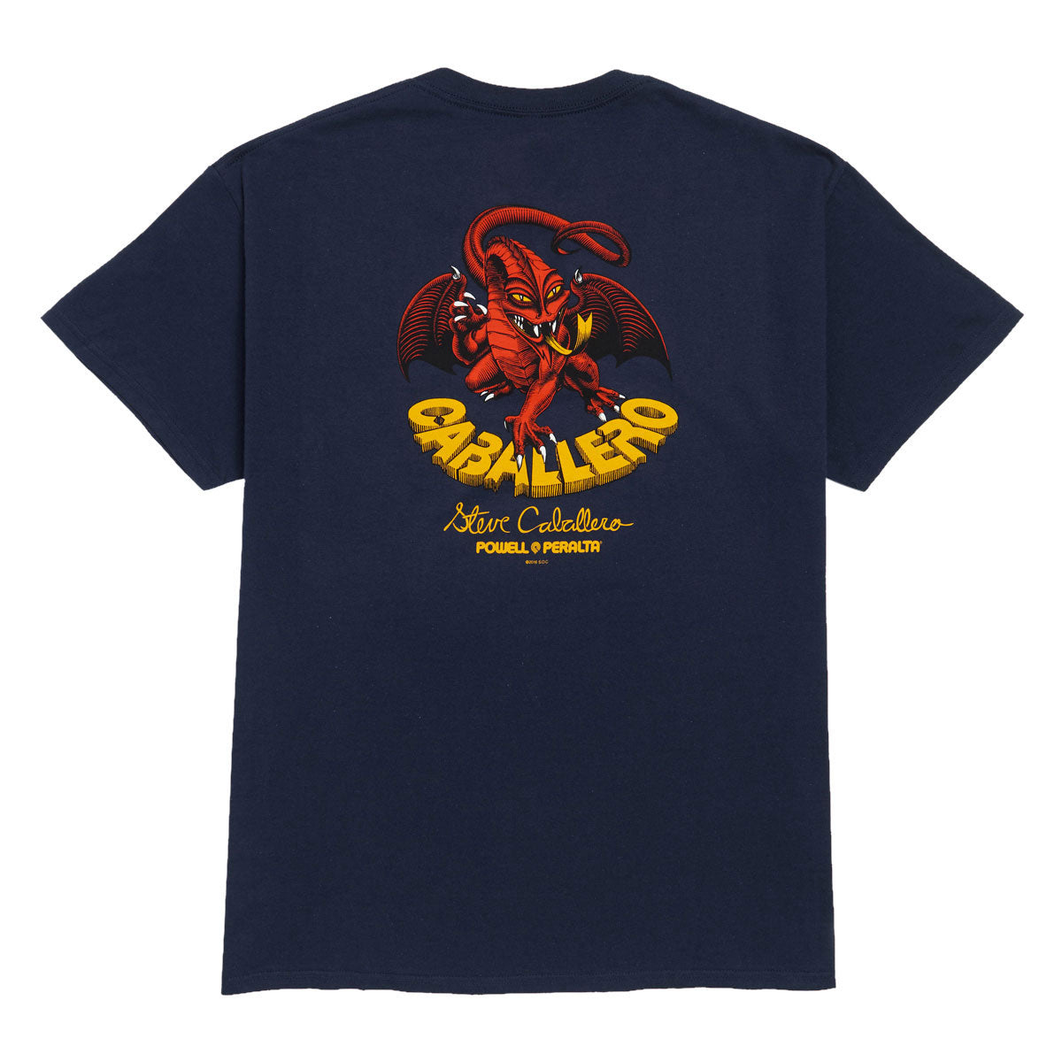 Powell-Peralta Cab Classic Dragon II T-Shirt - Navy image 1