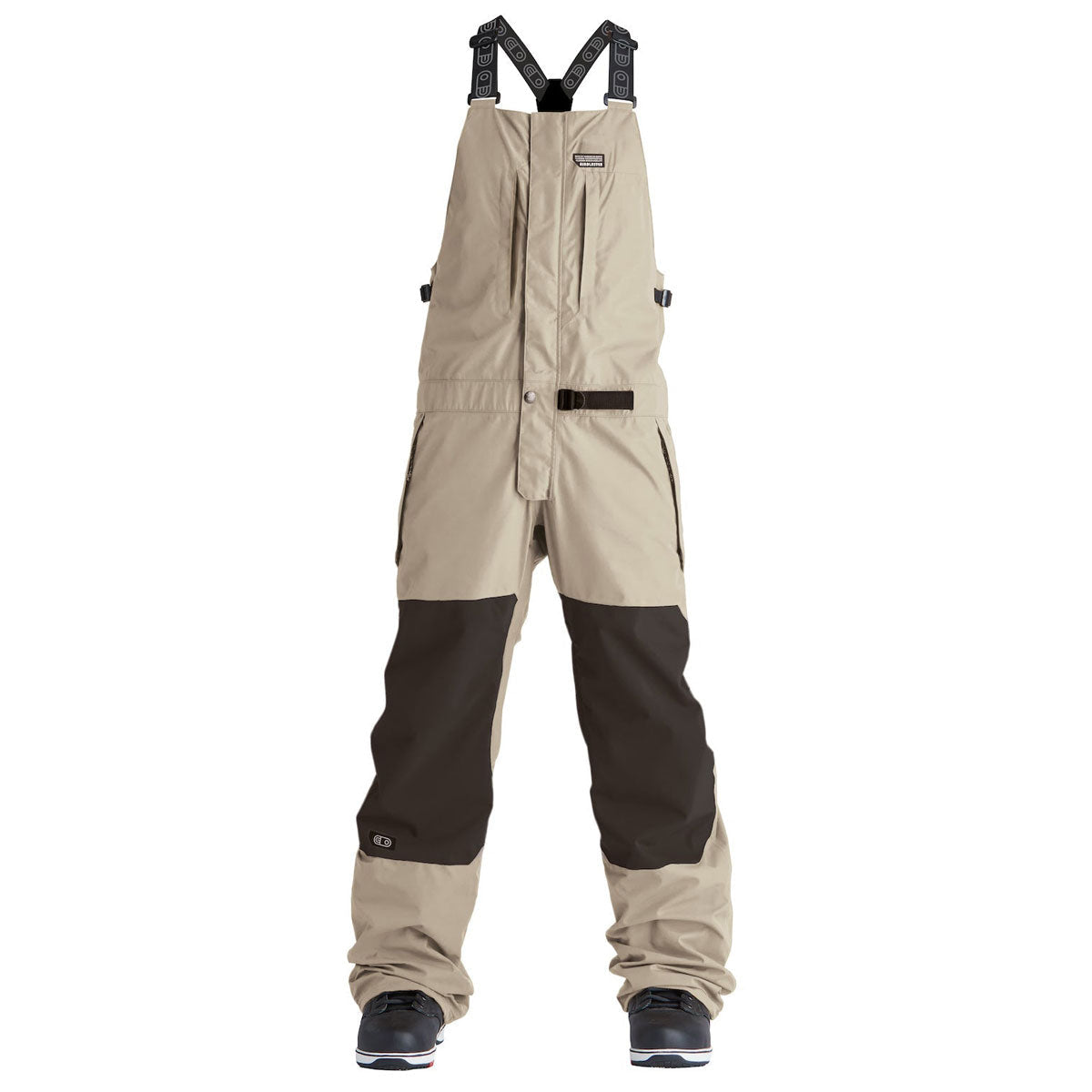 Airblaster Stretch Krill 2024 Bib Snowboard Pants - Sand image 1