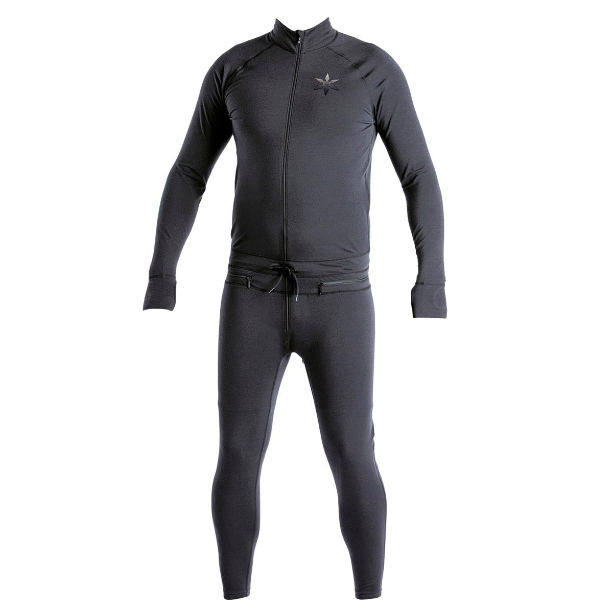 Airblaster Hoodless Ninja Suit Snowboard Base Layer - Black image 1