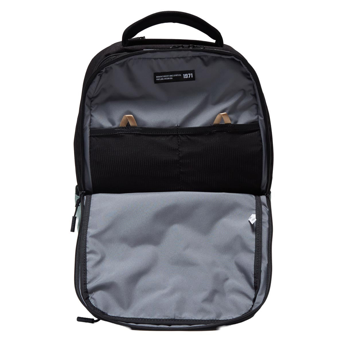 Jones A2 Backpack - Black/Sage Leaf image 4