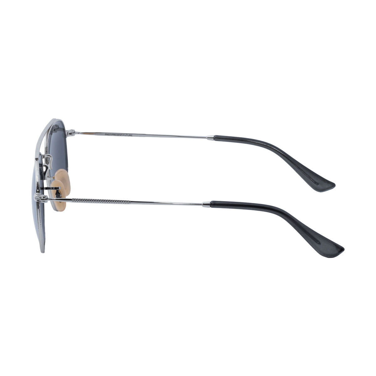 Decade Jones 70s Sunglasses - Shiny Silver Stainless Steel/Silver Revo CR39 image 3