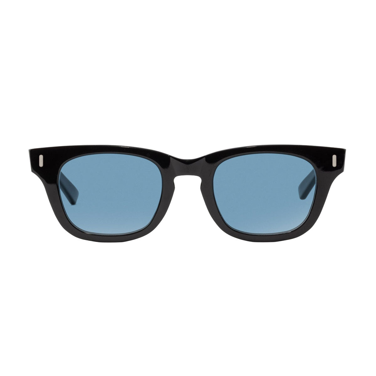 Decade Earl 50s Sunglasses - Gloss Black Acetate/Blue CR39 image 2