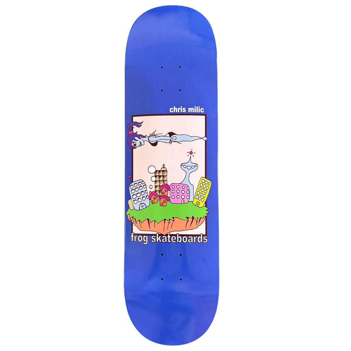 Frog Air Head Chris Milic Skateboard Deck - 8.50
