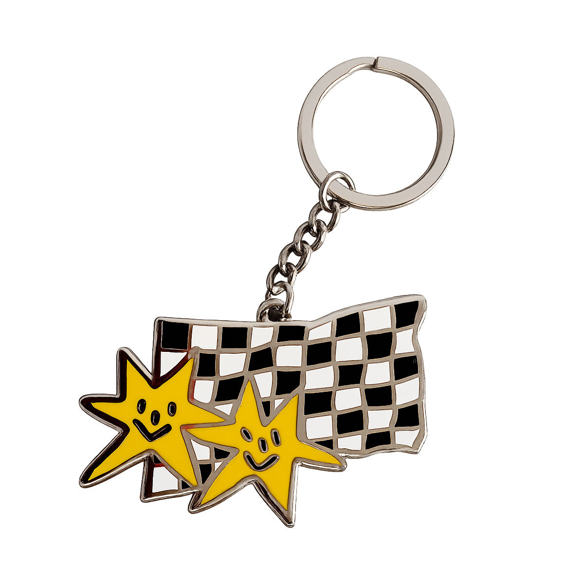 Frog Stars Keychain - Yellow image 1