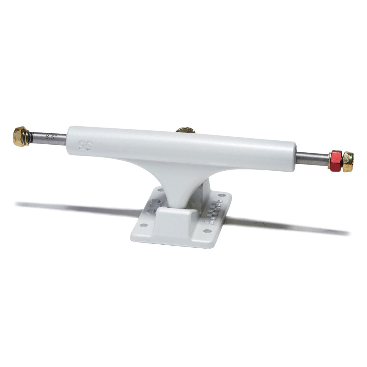 Ace AF1 Satin White Skateboard Trucks - Chrome - 55 image 1