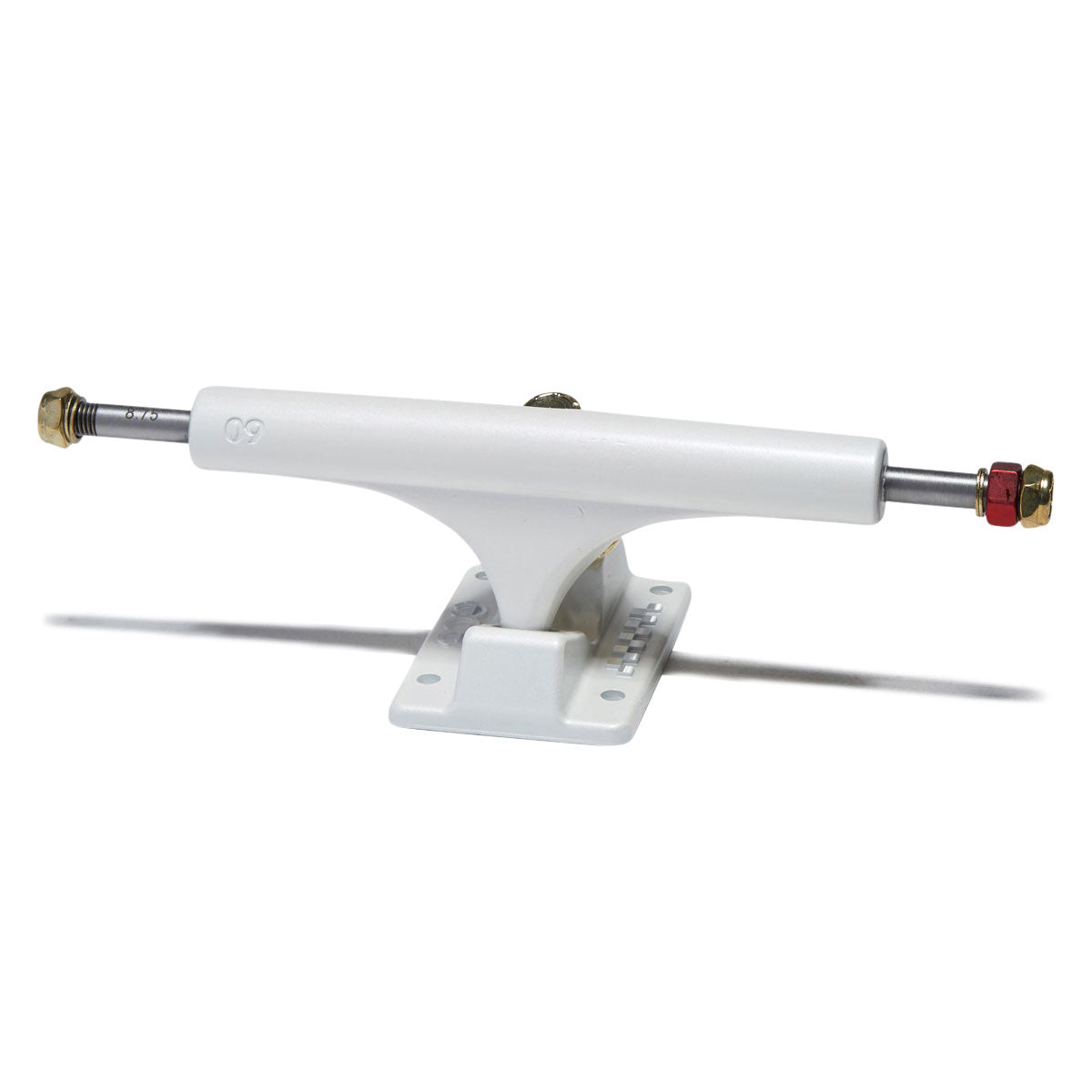 Ace AF1 Satin White Skateboard Trucks - Chrome - 60 image 1