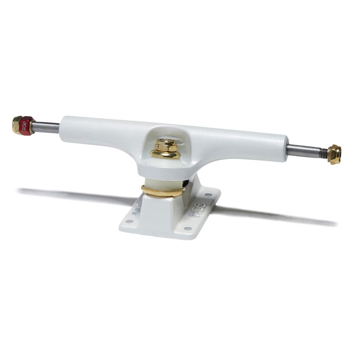 Ace AF1 Satin White Skateboard Trucks - Chrome - 66 image 2