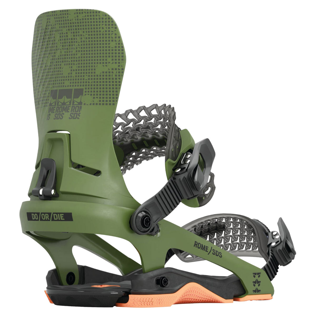 Rome SDS D.O.D. 2024 Snowboard Bindings - Hunter Green image 1