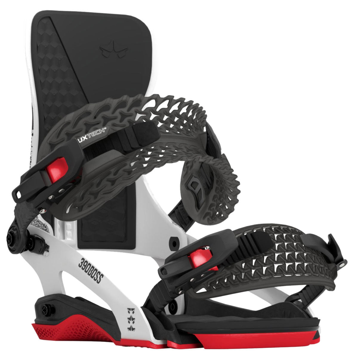 Rome SDS 390 Boss 2024 Snowboard Bindings - Static White image 2