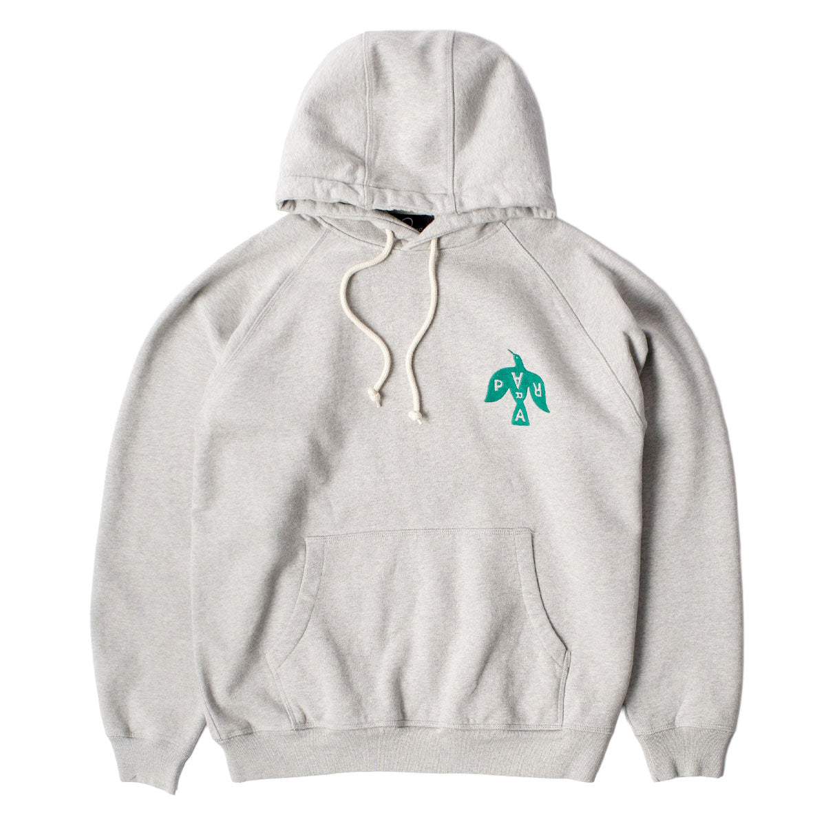 By Parra Crow Logo Hoodie - Heather Grey image 1