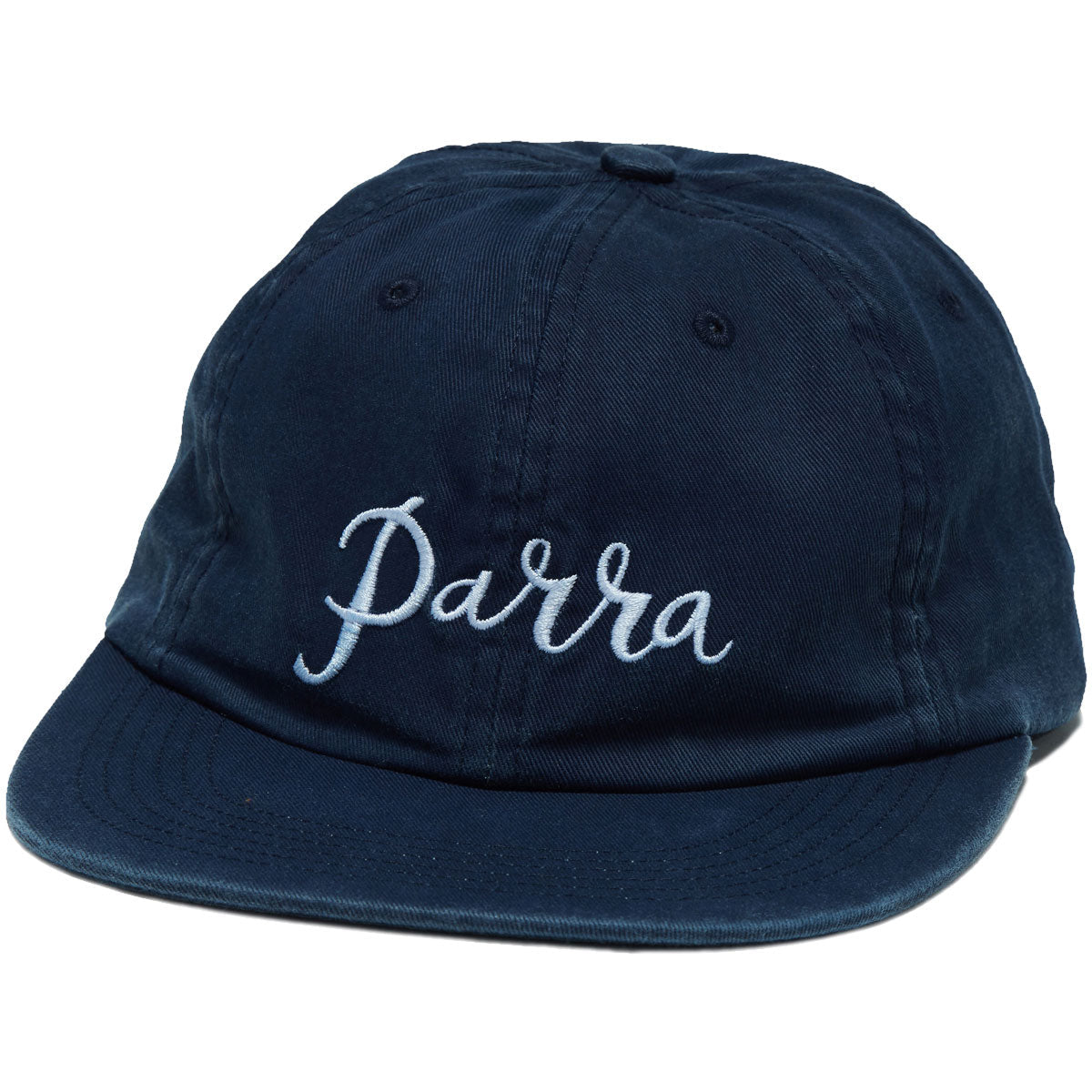 By Parra Scripted 6 Panel Hat - Navy Blue image 1