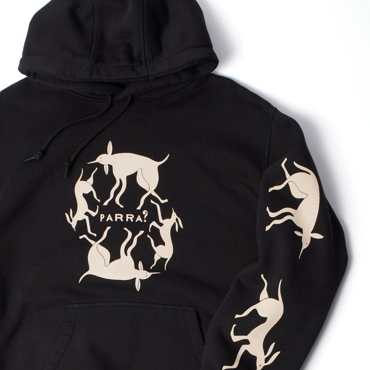 By Parra Non Grand Cafe Hoodie - Black image 3